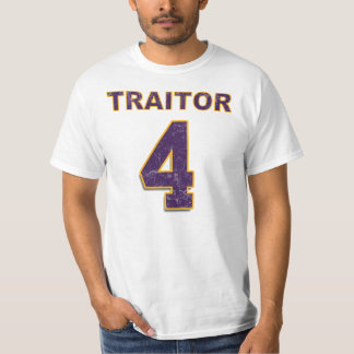 Camisa do TRAIDOR de #4 Brett Favre Viking