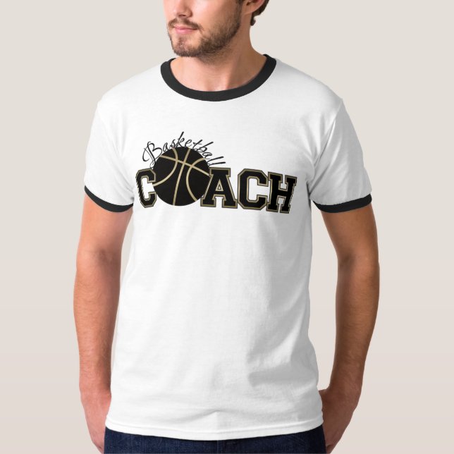 Camisa do treinador de basquetebol (Frente)