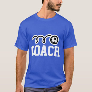 Camisa do treinador de futebol