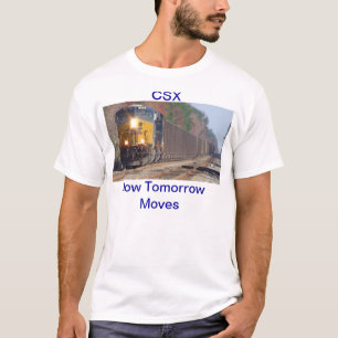 Camisa do trem de carvão de CSX