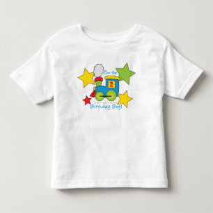 Camisa do trem do segundo aniversário