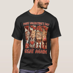 Camisa do Trump para o Dia dos Namorados Faça o Di