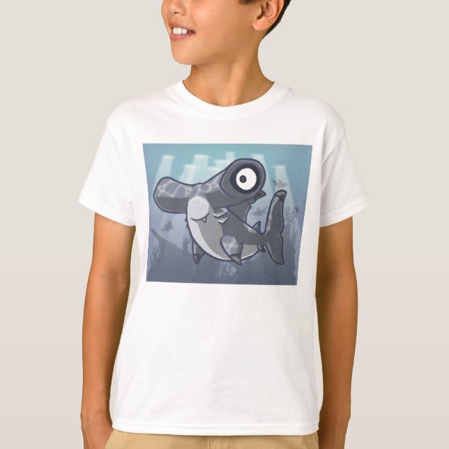 Camisa do tubarão de Hammerhead (Frente)