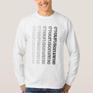 Camisa do Twitter do Grunge