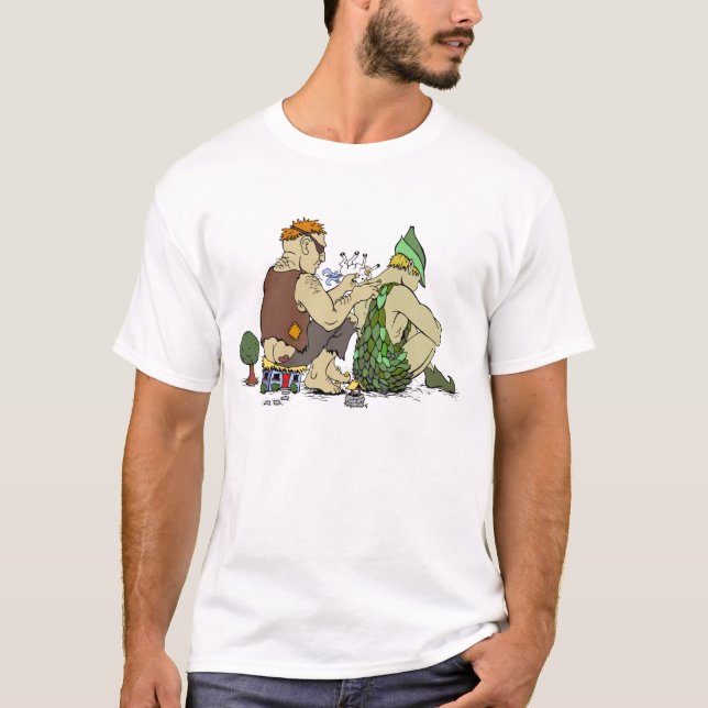 Camisa do unicórnio T da arma do tatuagem (Frente)