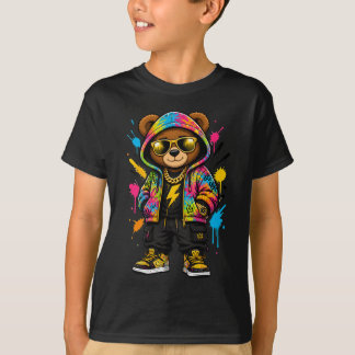 Camisa do Ursinho do Hip Hop | Camisa do Urso Lega