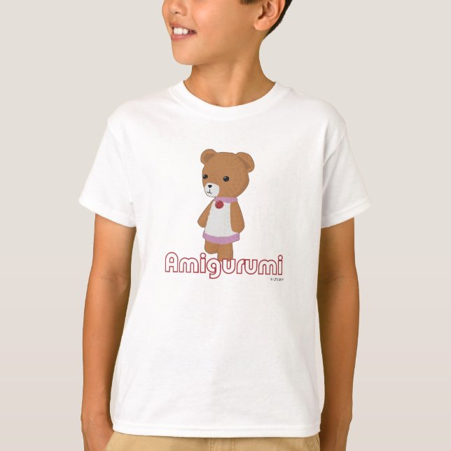 Camisa do urso de Amigurumi (Frente)