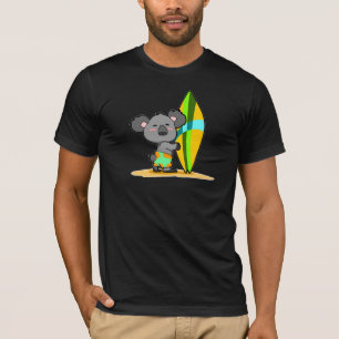 Camisa do urso de Koala do conselho de surf