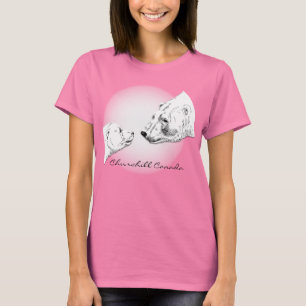Camisa do Urso Polar Camisa Churchill Orgânica Fem