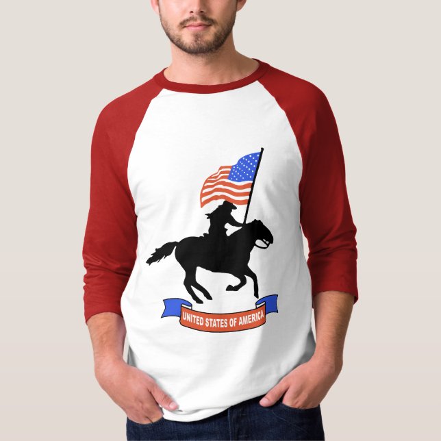 Camisa do vaqueiro dos E.U. (Frente)