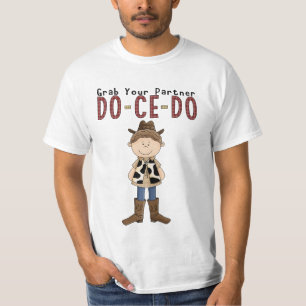 Camisa do vaqueiro T do divertimento da dança