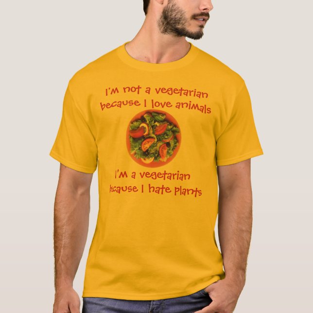 Camisa do vegetariano (Frente)
