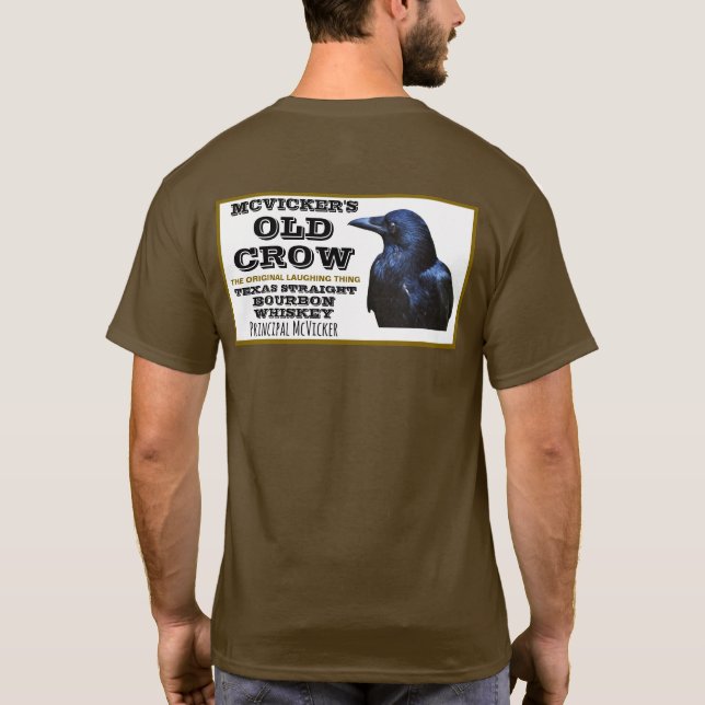 Camisa do Velho Corvo-Corvo do McVicker (Verso)