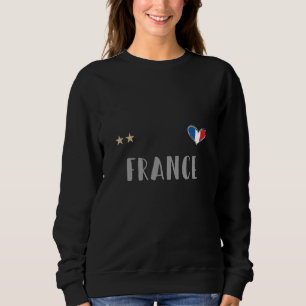 Camisa do Ventilador de Futebol da França com cora