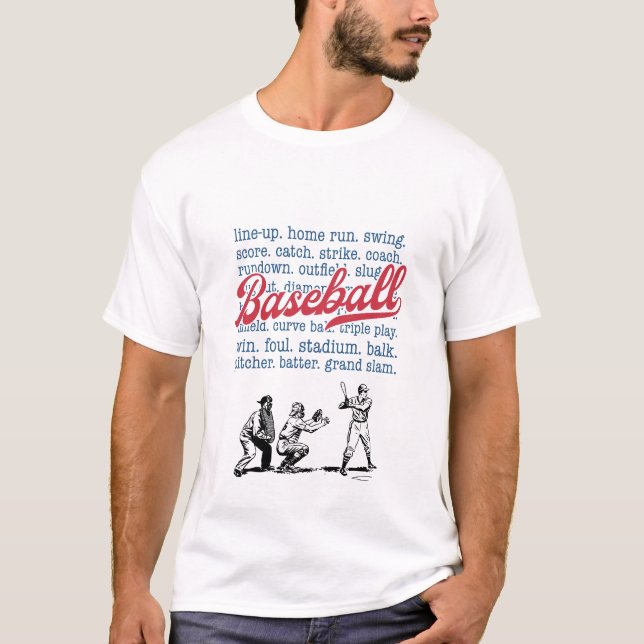 Camisa do ventilador do beisebol (Frente)