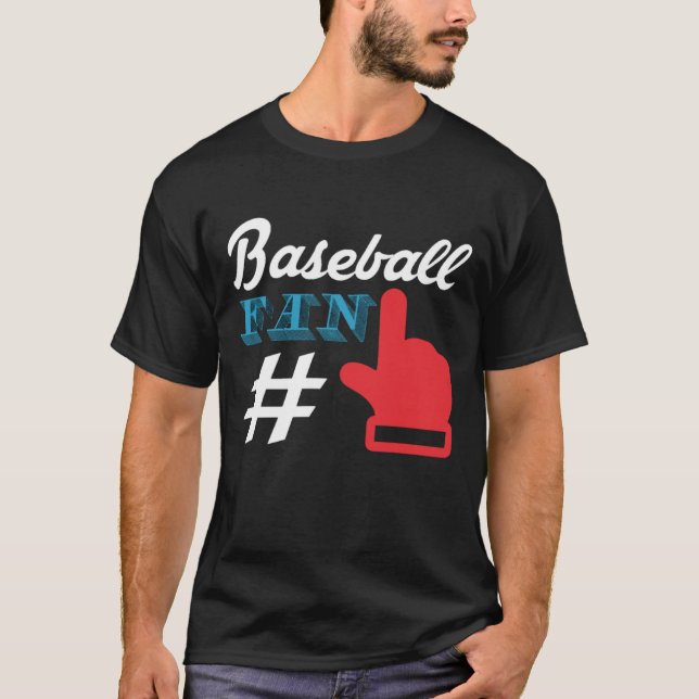Camisa do ventilador do beisebol (Frente)