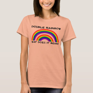 Camisa do Vídeo do Arco-íris Duplo