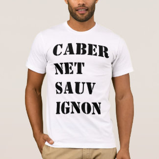 Camisa do vinho de cabernet - de sauvignon