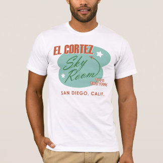 Camisa do Vintage-estilo do EL Cortez San Diego