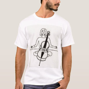 Camisa do violoncelista do zen