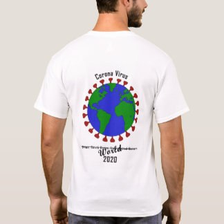 camisa do vírus Corona