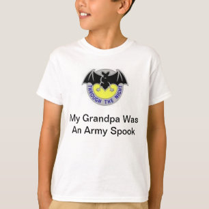 Camisa do vovô da agência de segurança do exér