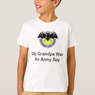 Camisa do vovô da agência de segurança do exér