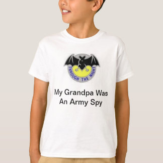 Camisa do vovô da agência de segurança do exército