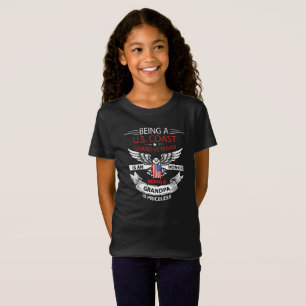 Camisa do vovô do veterano da guarda costeira dos