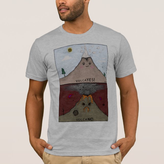 Camisa do vulcão (Frente)