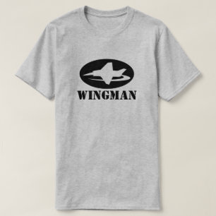 Camisa do Wingman t para o melhor noivo do homem