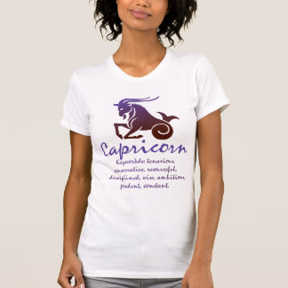 Camisa do zodíaco do Capricórnio