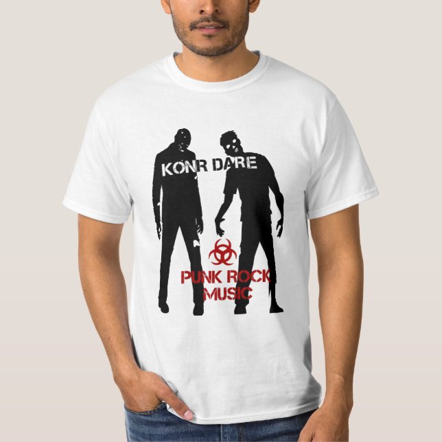 Camisa do zombi do desafio de Konr (Frente)