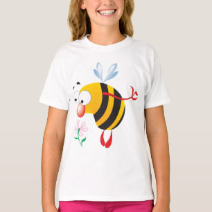 Camisa doce de abelhas para crianças