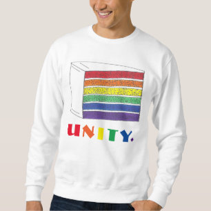Camisa Doce do Orgulho Gelado do Arco-Íris UNITY