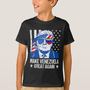 Camisa Donald Trump Engraçado Trump Faça Venezuela