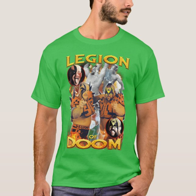 Camisa Doom Legion Bootleg retrô (Frente)