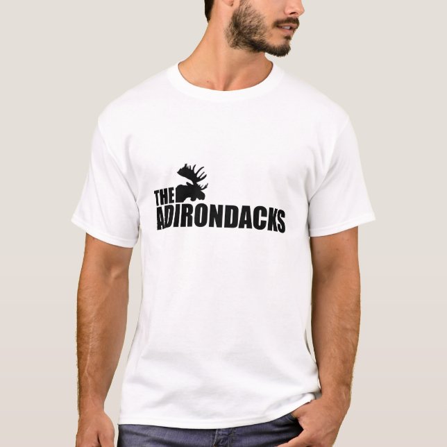 Camisa dos alces do Adirondacks (Frente)