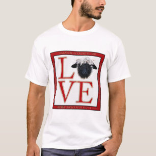 Camisa dos carneiros T de Vancôver Blacknose do