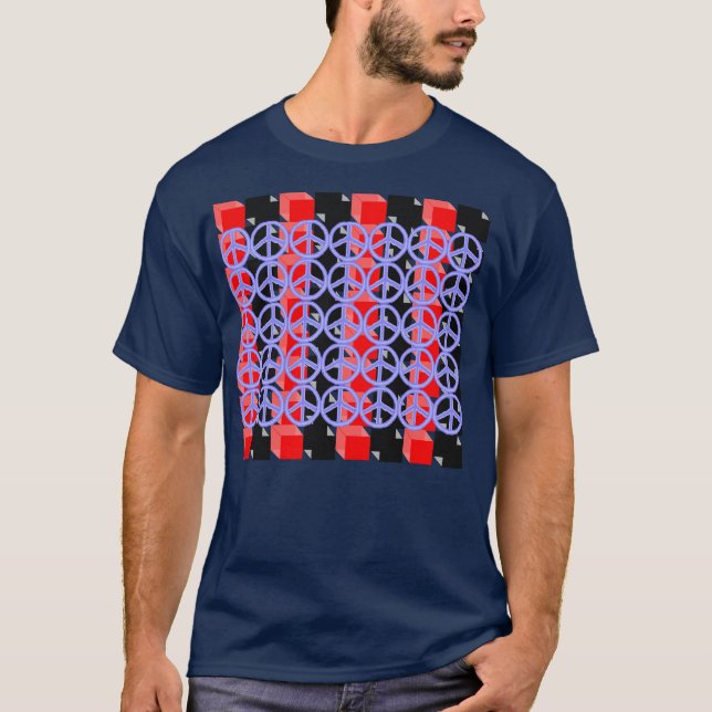 Camisa dos Cubos da Paz (Frente)