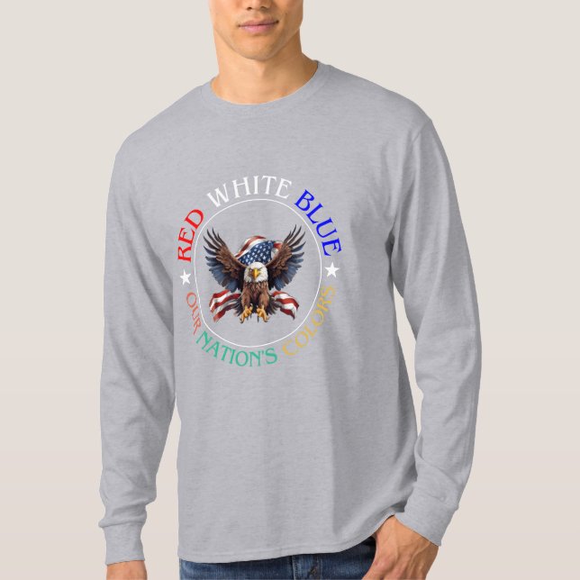 Camisa Dos Eua | América Diafragma | Conforto Dos  (Frente)