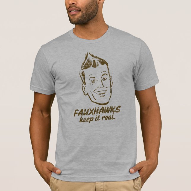 Camisa dos falcões do falso (Frente)