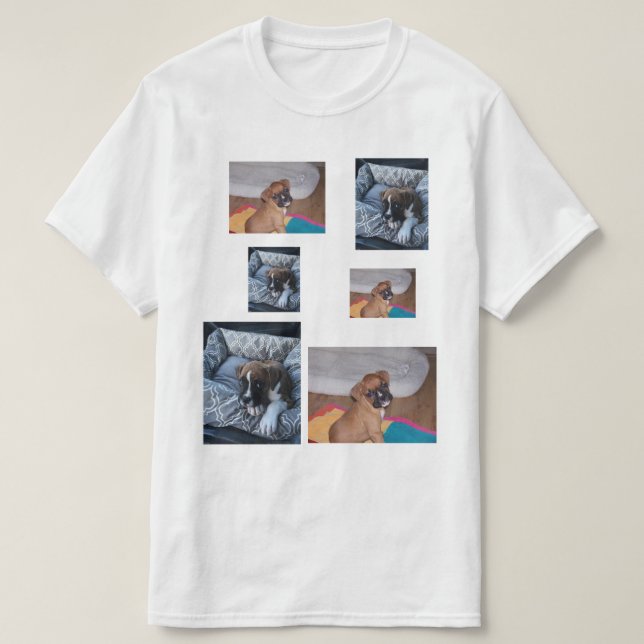 camisa dos filhotes de cachorro (Frente do Design)