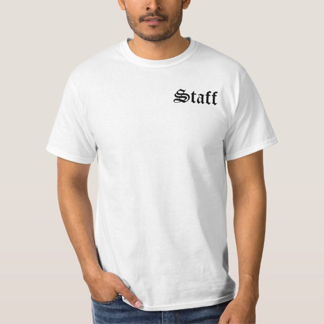Camisa dos funcionarios da armadilha do urso (Frente)