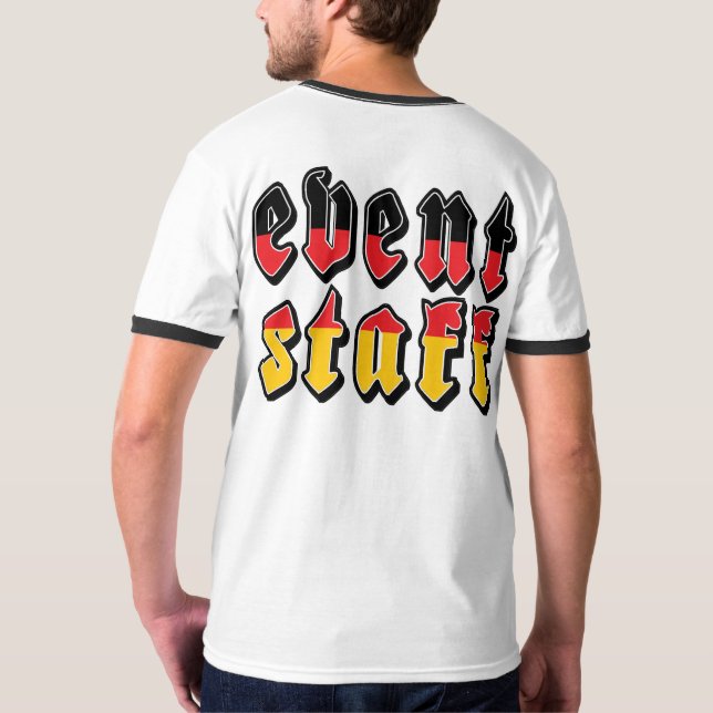 Camisa dos funcionarios de YGAC (Verso)