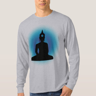 camisa dos homens da meditação