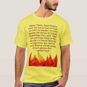 camisa dos homens da oração do lakota