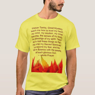 camisa dos homens da oração do lakota