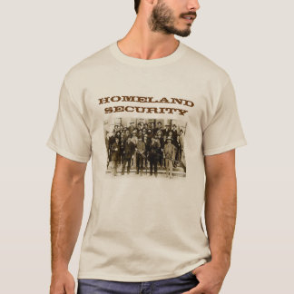 Camisa dos homens da segurança interna