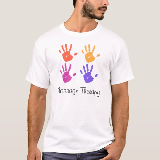 Camisa dos homens da terapia da massagem (Frente)